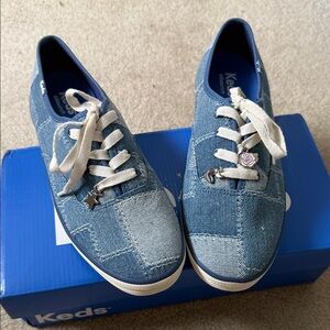 Keds Womens Patchwork Denim Sneakers